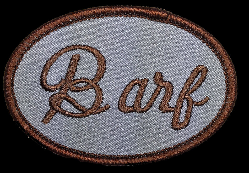 Spaceballs Movie Barf John Candy Embroidered Iron  On 3.0 Inch Barf Mog Patch
